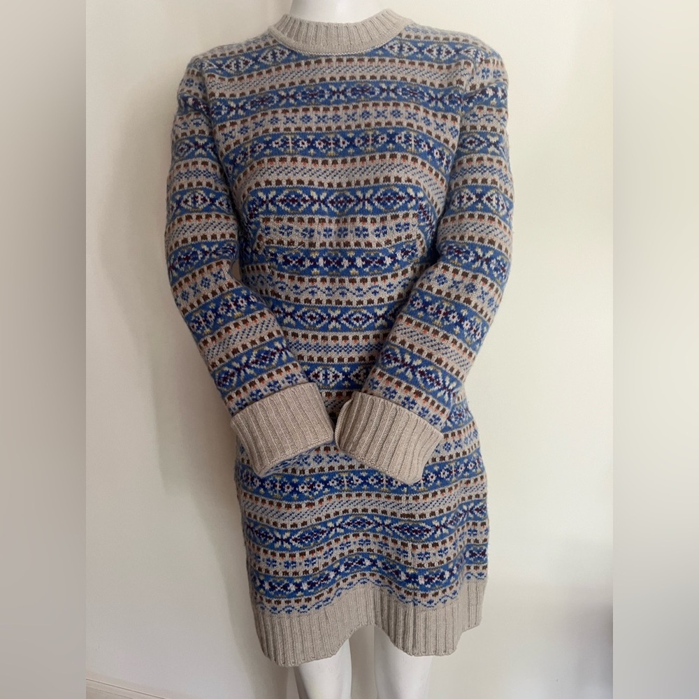 Stella McCartney Patterned Knit Dress, Made in Italy
